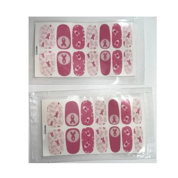 $1 New breast cancer sticker wraps. $1 WITH ANY $10 ORDER OR MORE - Picture 3 of 16